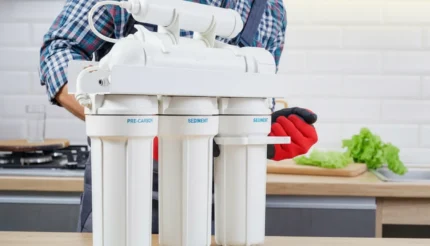 كيفية تركيب فلتر الماء المنزلي