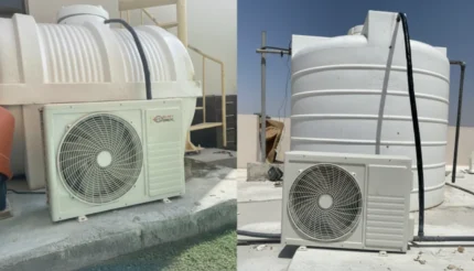 تبريد خزانات مياه الشارقة