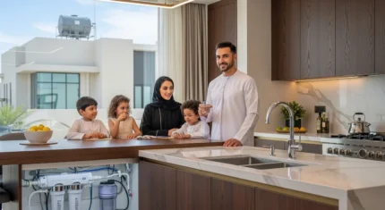 المقالات 11 نظام فلتر مياه منزلي في فيلا بالإمارات